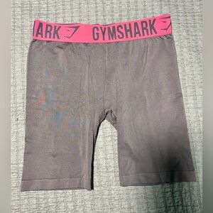 Gymshark seamless bike short grey and pink women’s medium